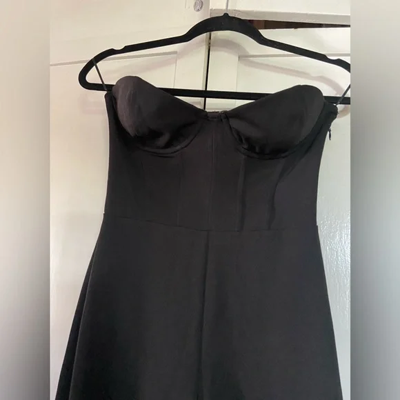 ZARA SWEETHEART NECKLINE JUMPSUIT - Picture 7 of 9